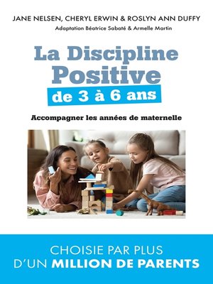 cover image of La Discipline positive de 3 à 6 ans